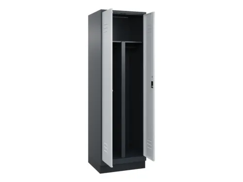 PBM-locker,HxBxD 1950x600x500mm,2vak,vak B 300mm,cil.-slot