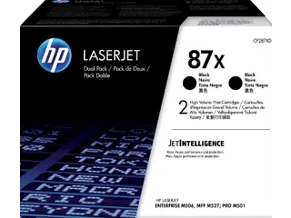 HP 87X CF287XD Toner Duopack Zwart 18K Origineel - 1
