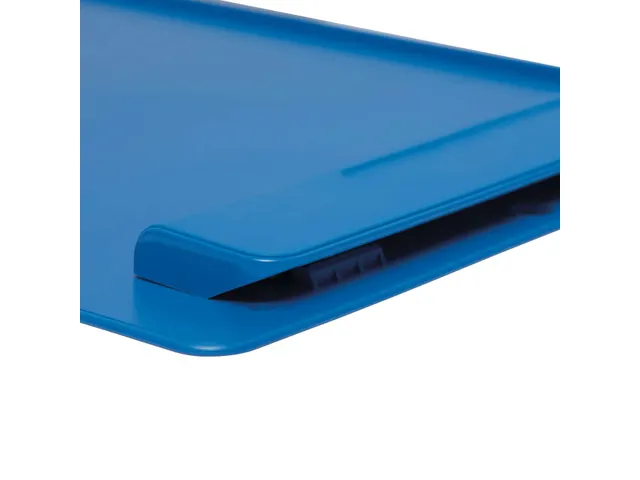 Klembord MAULgo uni recycled A4 staand blauw