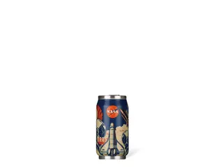 Thermosbeker Les Artistes Paris blik 280ml Nasa met geïntegreerd riet - 1