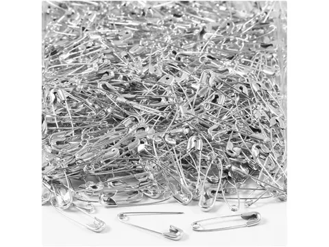 Veiligheidsspeld Creativ Company zilverkleurig 22mm 500 stuks