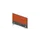 opzetpaneel bureau aanbouw zijkant MS-donkergrijs BN3012-oranje 800mm