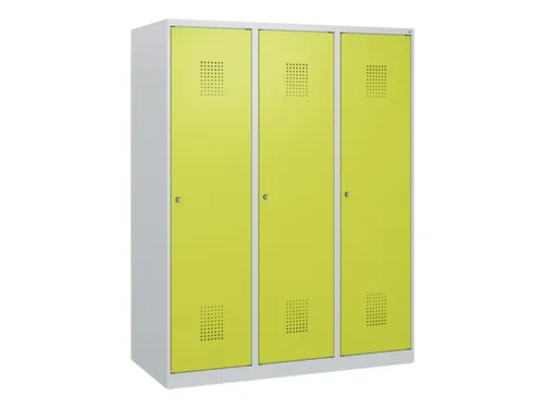 schoollocker,HxBxD 1530x1200x500mm,3vak,vak B 400mm,cil.-slot