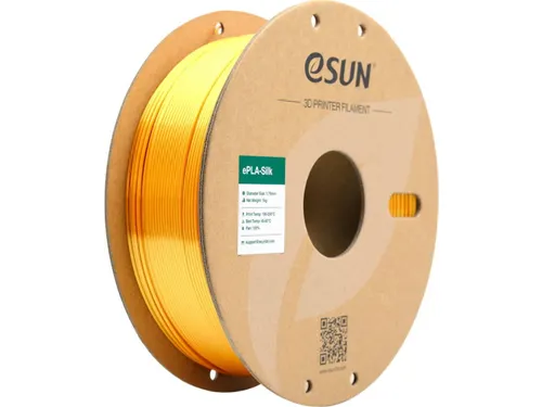 eSUN 3D printer Filament ePLA-Silk 1,75mm Goud 1kg