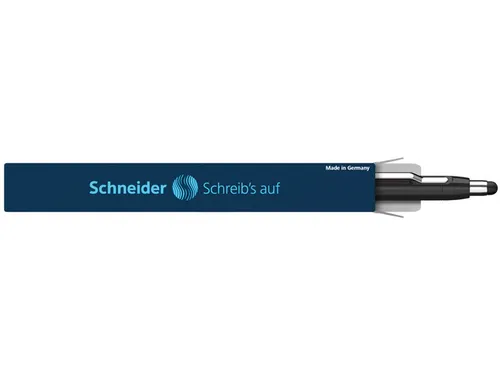 Balpen Schneider Epsilon Touch Blauwschrijvend, Huls Zwart/roze