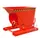 kiepbak,HxLxB 1070x1420x1008mm,0,5m³,draagverm. 1000kg,RAL3000