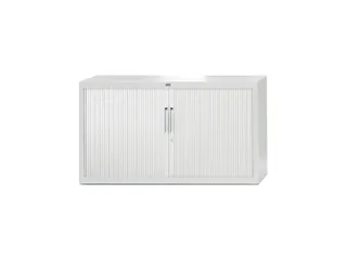 Claudius PLUS Roldeurkast 72.8x120x45cm Wit 1 Legbord - 1