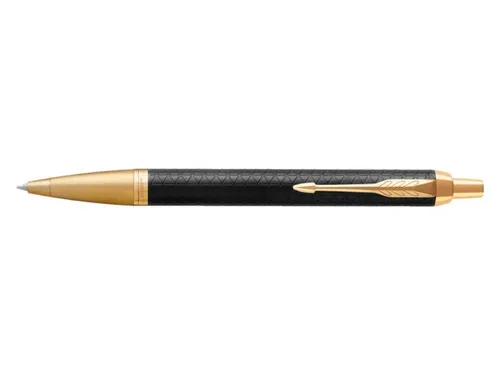 Balpen Parker IM Premium Black GT Medium Blauwe inkt