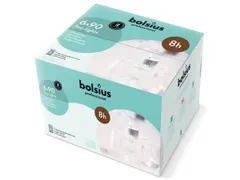 Bolsius Professional Theelichten 8u Wit 6x90 stuks