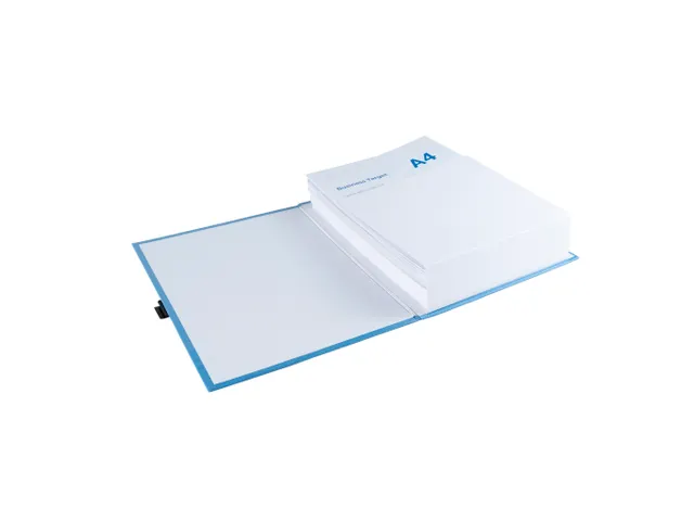 Map uitrekbare rug N'clip Blauw