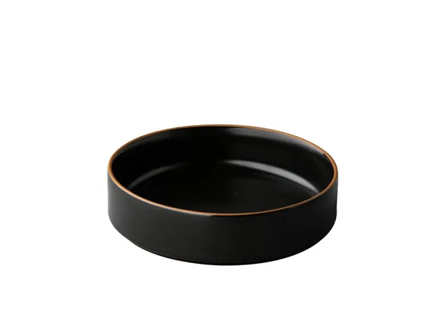 Bord Japan Hoog Zwart Ø15cm doos 6st
