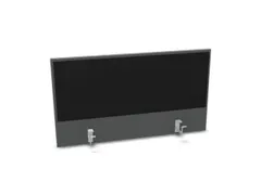 opzetpaneel bureau aanbouw achter MS-donkergrijs BN8033-zwart 1000mm