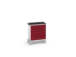 gereedschapswagen 965x800x550mm antislip blad 6 laden RAL7035+RAL3004