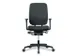 Siège De Bureau Pivotant Noir Mécanisme Synchrone