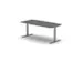 Table de conférence à hauteur réglable élec.,HxlxP 650-1310x1800x8