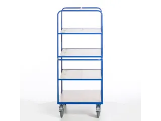 etagewagen,draagverm. 600kg,4etage(s),laadvl. LxB 1200x740mm,houtetage - 11