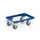 onderwagen voor kratten,draagverm. 250kg,laadvl. LxB 620x460mm