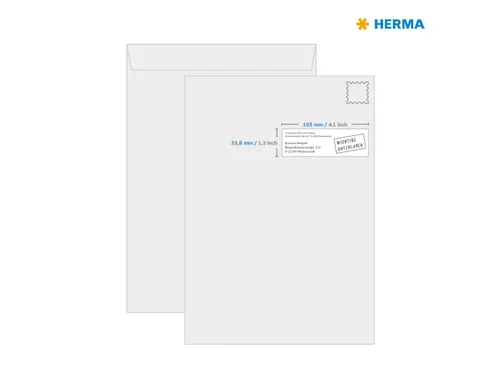 HERMA 4264 Premium etiketten A4 105x33,8mm Wit 1600 stuks