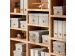 Boîte de rangement Leitz Puro avec couvercle 17L beige set 2 pièces