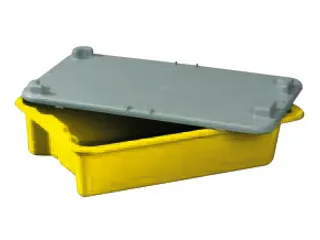 Draaistapelbak Pp Hxlxb 135X590X380Mm 18L Geel - 1