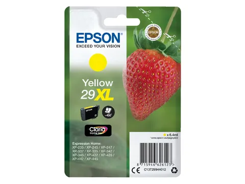 Inktcartridge Epson 29XL T2994 geel HC C13T29944012