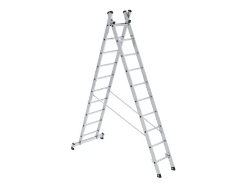 multifunctionele reformladder,2x10,sporten,balk L 5,02m,aluminium