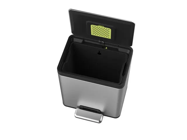 EcoCasa II Pedaalemmer 45 Liter Mat RVS