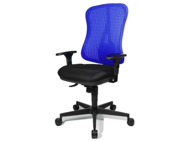 Topstar Bureaustoel HEAD POINT SY Net In Blauw