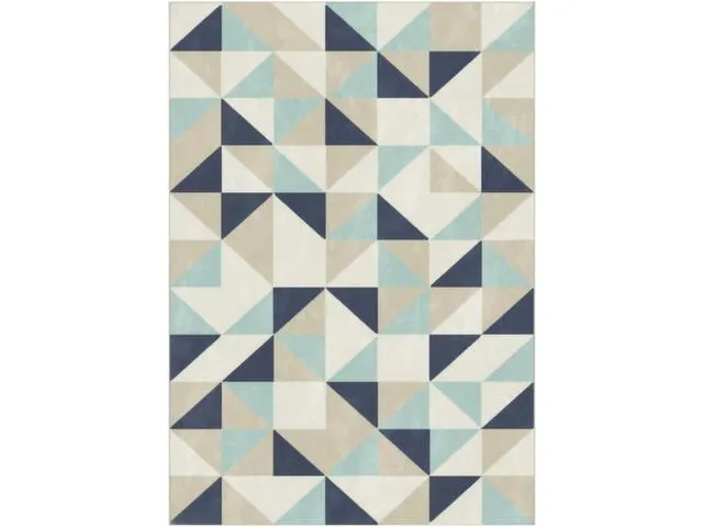 tapijt,v. binnen,HxLxB 7,5x2300x1600mm,PP,m. driehoekpatroon
