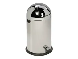 Push & Kick Afvalbak Rvs 22 Liter Hxd 640x355mm Met Voetpedaal