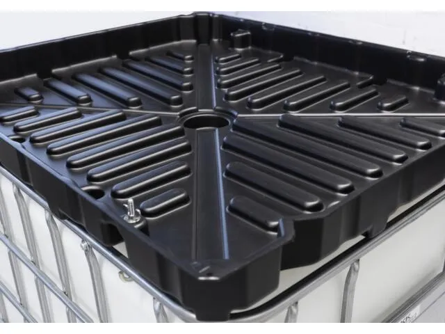 trechter,v. IBC inhoud 1000l,PE,vulcapaciteit 50l