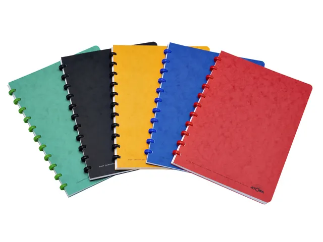 Cahier Atoma A4 ligné 144 pages 90g carton assorti