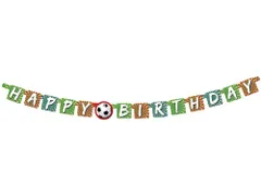 Letterslinger Haza Happy birthday goal 180cm