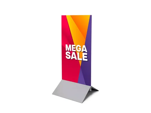 Interlocking Panelbase 60cm metaal voor Reclamepaneel