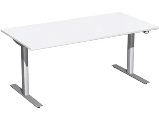Elektrisch in hgte vst. zit-sta-bureau wit 650-1250x1600x800mm - 3