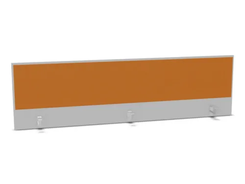 opzetpaneel bureau aanbouw achter MP-lichtgrijs BN3005-geel 2000mm