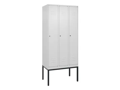 locker voor scheiding van kleding,HxBxD 2120x900x500mm,3vak