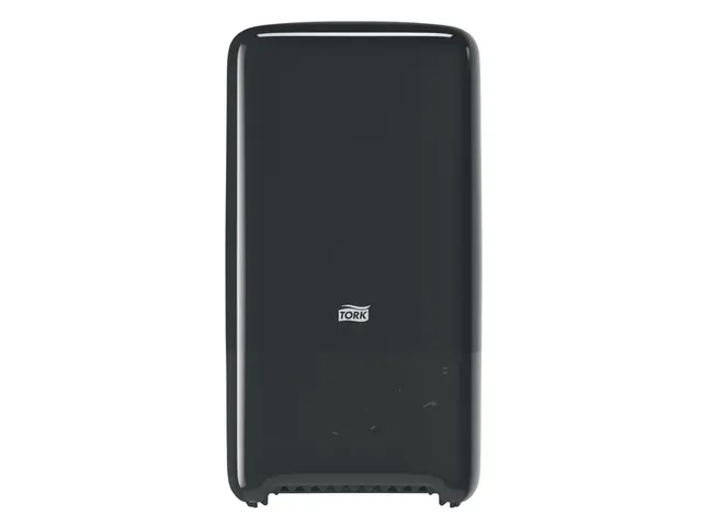 Tork 557508 T6 Toiletpapier Dispenser Twin Mid-size Elevation Zwart