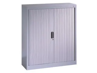Roldeurkast Hxbxd 1230X1000X420Mm 2Legborden Ral7035 - 1