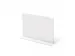 OUTLET Folderhouder A4 T-Stand Acryl Liggend