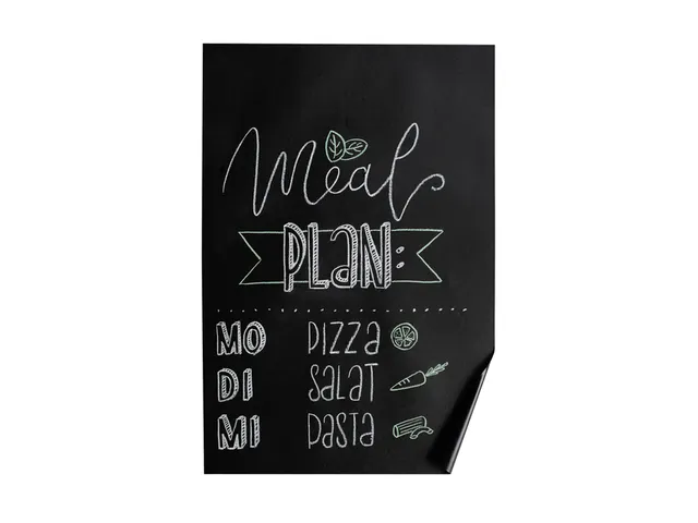 Krijtbord folie Folia 45x200cm inclusief 10 krijtjes zelfklevend verwi