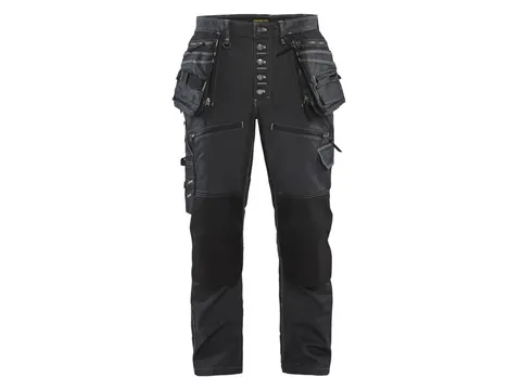 Pantalon Blåkläder X1900 Baggy Denim Stretch bleu marine/noir 62