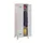 locker,HxBxD 1850x600x500mm,2vak,vak B 300mm,RAL7035,front RAL7035