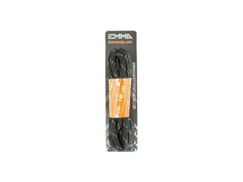 Emma Working veters, lengte 140 cm, zwart/grijs, per paar