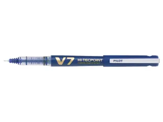 Rollerpen Pilot Hi-Tecpoint V7 Cartridge System Begreen 0.7mm Blauw - 3