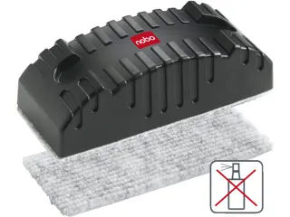 Whiteboardwisser Nobo magnetisch zwart - 2