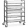 ESD-eurobakkenwagen 9384 300kg 1240x610mm 5 Etages Hout Ral7015