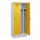 locker voor scheiding van kleding,HxBxD 1950x800x500mm,2vak