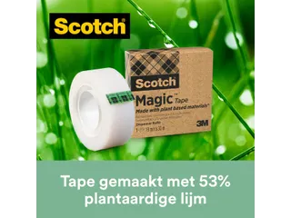 Plakband Scotch Magic 900 19mmx30m onzichtbaar mat - 8