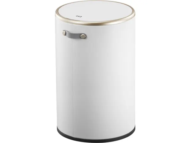 Cosmo pedaalemmer 12 Liter Rvs Mat Wit